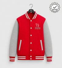 Load image into Gallery viewer, Adult Varsity Jacket - Red