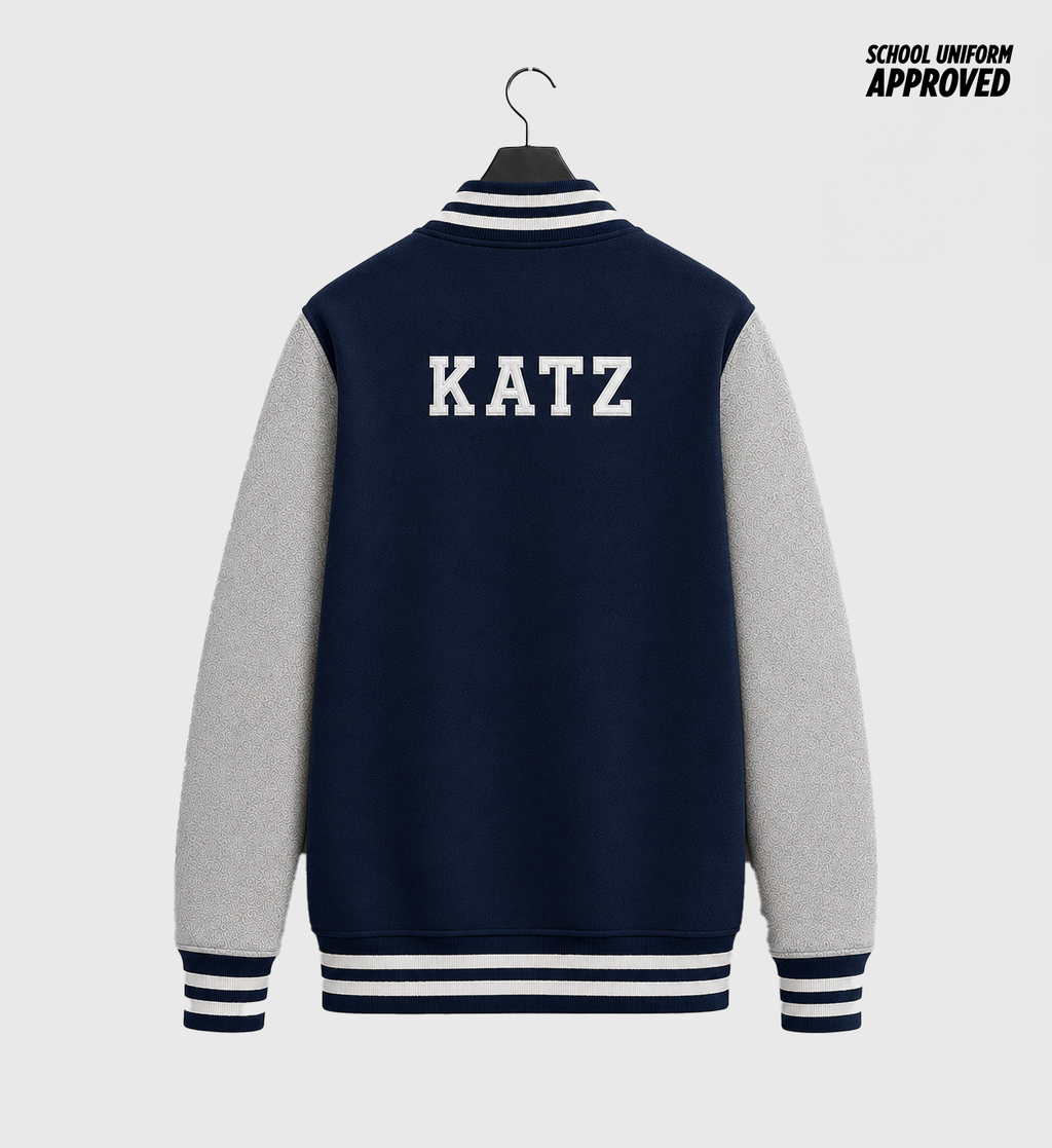 Youth Varsity Jacket - Navy – BWS EagleWear