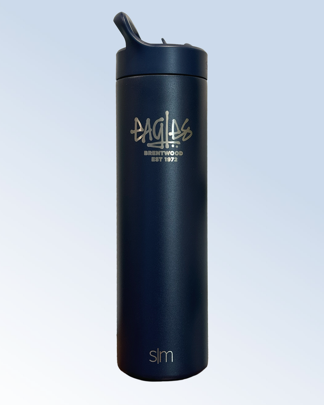 24 oz Water Bottle (Blue)