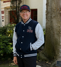 Load image into Gallery viewer, Adult Varsity Jacket - Navy
